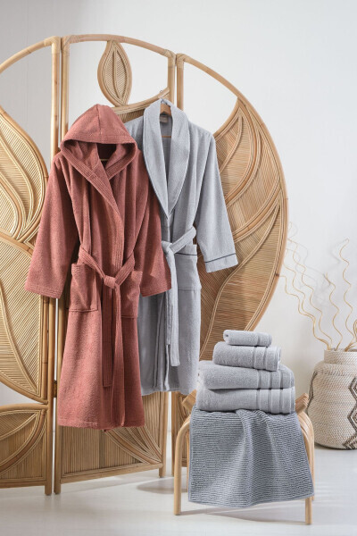 Kapüşonli xalat - AMBER OLOVI - CASA LUSSO (1)