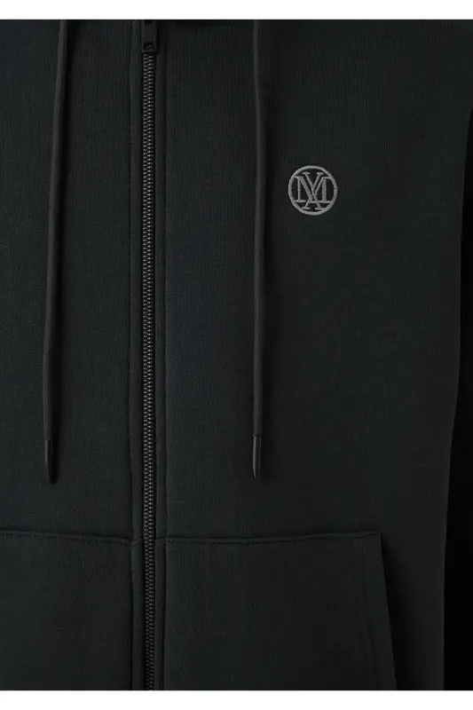 Kapüşonlu Antrasit Sweatshirt 066979-91268 - Antrasit - 8