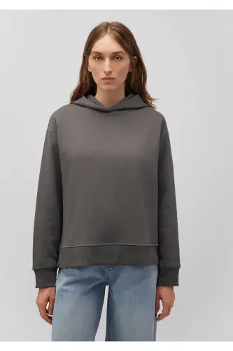 Kapüşonlu Antrasit Sweatshirt 1S10191-86560-Gri - 3