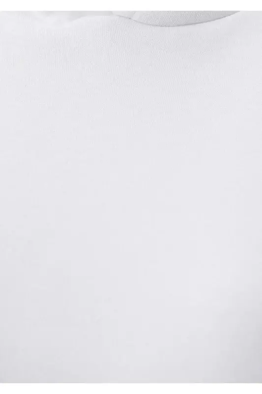 Kapüşonlu Beyaz Sweatshirt 8816127-7000-Beyaz - 5