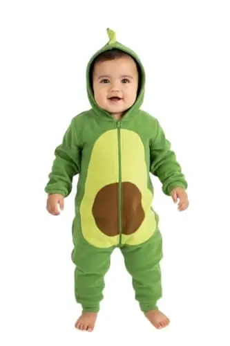 Kapüşonlu, Çevrilebilir Eldivenli ve Patikli, Araba Koltuğuna Uygun, Yumuşak ve Sıcak Tutan, Kolay Fermuarlı Cuddle Club Fleece Bebek Tulumu ve Zıbını - 1