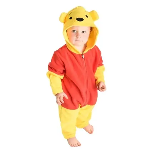 Cuddle Club Fleece Baby Bunting Bodysuit with Hood, Convertible Mittens & Booties, Car Seat Friendly, Soft & Warm, Easy Zip - 1