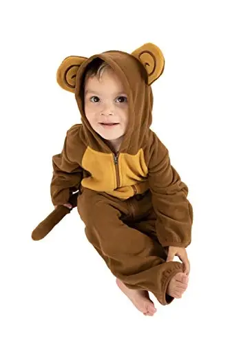 Cuddle Club Fleece Baby Bunting Bodysuit with Hood, Convertible Mittens & Booties, Car Seat Friendly, Soft & Warm, Easy Zip - 1