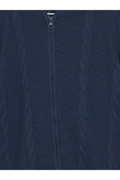 Kapüşonlu Erkek Çocuk Triko Hırka - LC Waikiki (1)