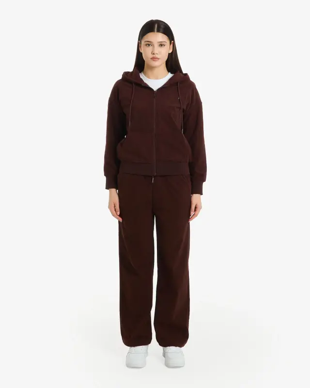 Kapüşonlu Eşofman - CRIMSON - 16