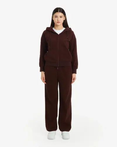 Tracksuit with Hood - CRIMSON - 16