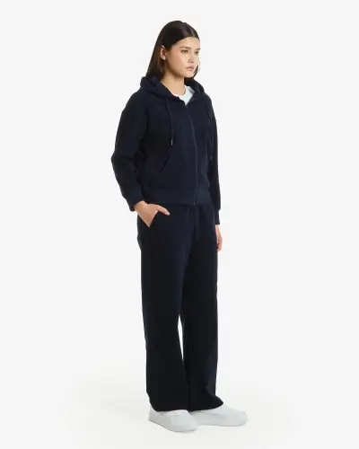 Tracksuit with Hood - DARK BLUE - 2