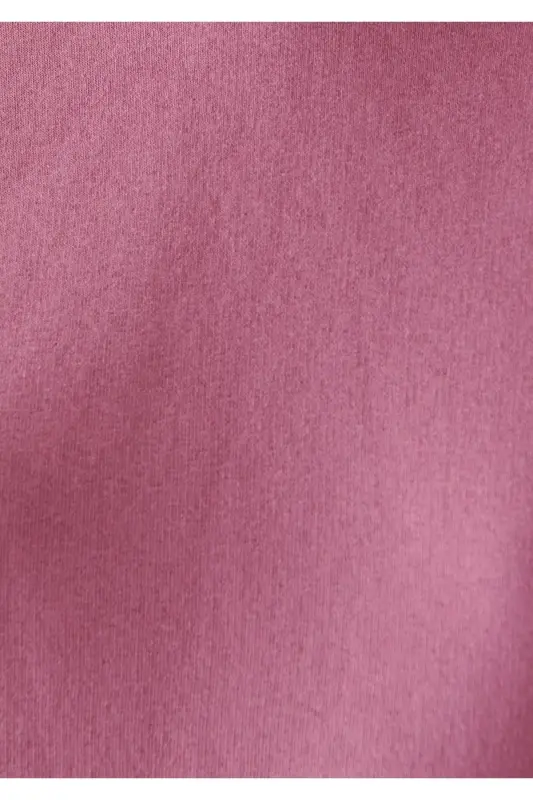 Kapüşonlu Pembe Basic Sweatshirt 167299-35681-Pembe - 6