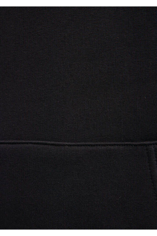 Kapüşonlu Siyah Basic Sweatshirt 0610937-900 - 24