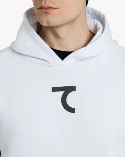 Kapüşonlu Sweatshirt - BEYAZ - 6