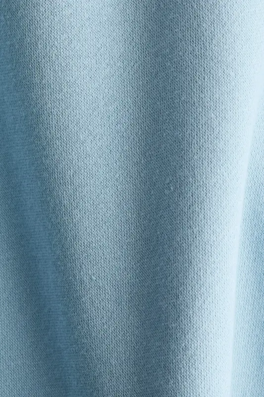 Kapüşonlu Üst-Açık tozlu mavi - 2