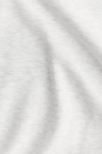 Kapüşonlu Üst - White marl - H&M (1)