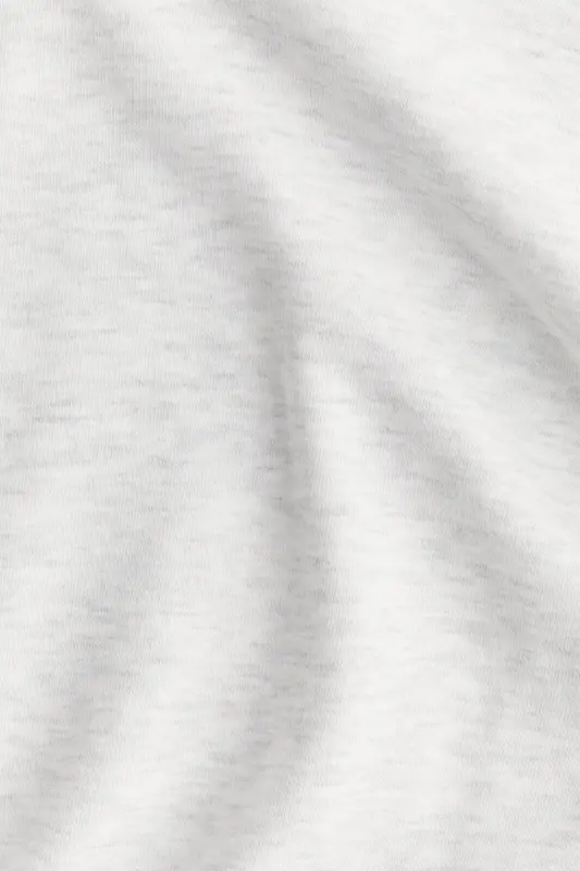 Kapüşonlu Üst - White marl - 2
