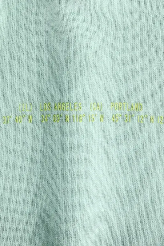 Kapüşonlu Üst-Yeşil/Gradyan - 2