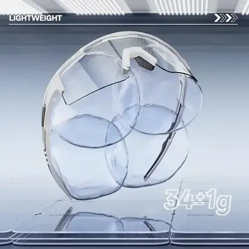 KAPVOE Photochromic Cycling Glasses Mountain Bike Sunglasses Clear MTB Bicycle Riding Baseball Running Golf for Men Women K75 - 6