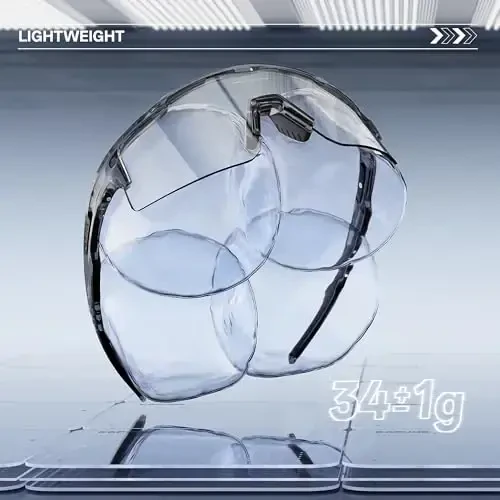 KAPVOE Photochromic Cycling Glasses Mountain Bike Sunglasses Clear MTB Bicycle Riding Baseball Running Golf for Men Women K75 - 5