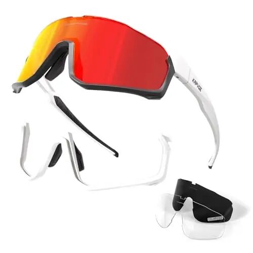 КАПВОЕ Polarized Cycling Glasses Men Women Mountain Bike Glasses MTB Riding TR90 Sport Sunglasses Running Bicycle K93 - KAPVOE