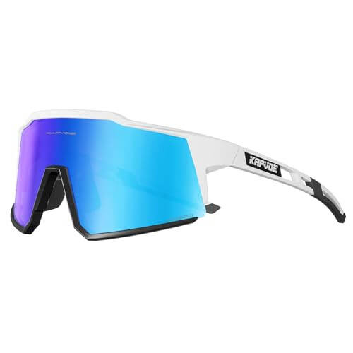 KAPVOE Polarized Cycling Sunglasses UV400 Protection TR90 Frame Sports Sunglasses For Women Men Bicycle Sunglasses MTB - 1