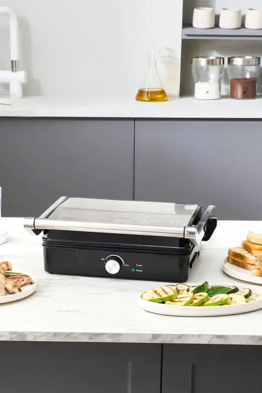 Karaca Inox 2000w Grill va Toaster 4 Tilim - COOKPLUS