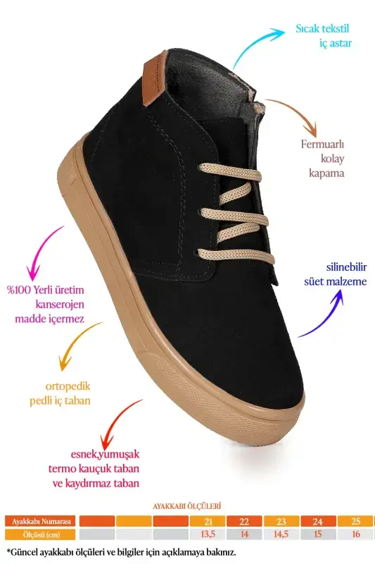 Karamazov Kids Homer Zippered Baby Boys' Daily Boots - 2