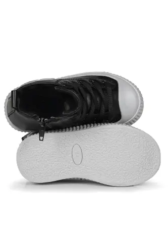 Karamazov Kids Wasp Zippered Daily Girl Baby Bootie Shoes - 5