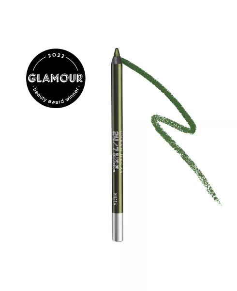 Карандаш для глаз 24/7 Glide-On Waterproof Eyeliner Pencil Mildew (глубокий зеленый лес) - 2