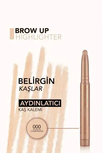 Карандаш-хайлайтер для бровей Brow Up - Шампань - 3