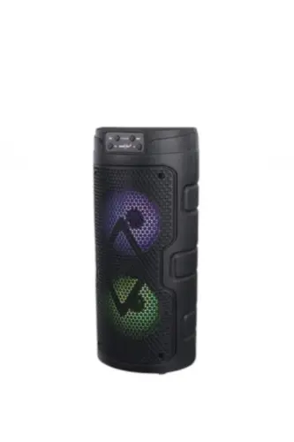 Karaoke Bluetooth karnaylar, telefon stendi, simsiz subwoofer, RGB yoritgich, FM, SD, mikrofonli ovoz kuchaytirgich - 6