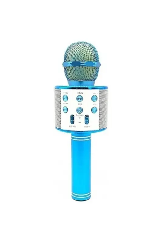 Karaoke Microphone-BLUE - 1
