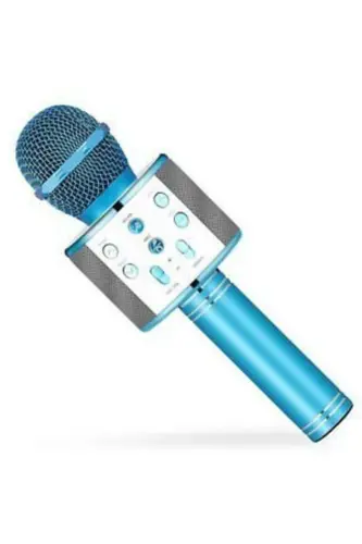 Karaoke Microphone-BLUE - HANDHELD (1)