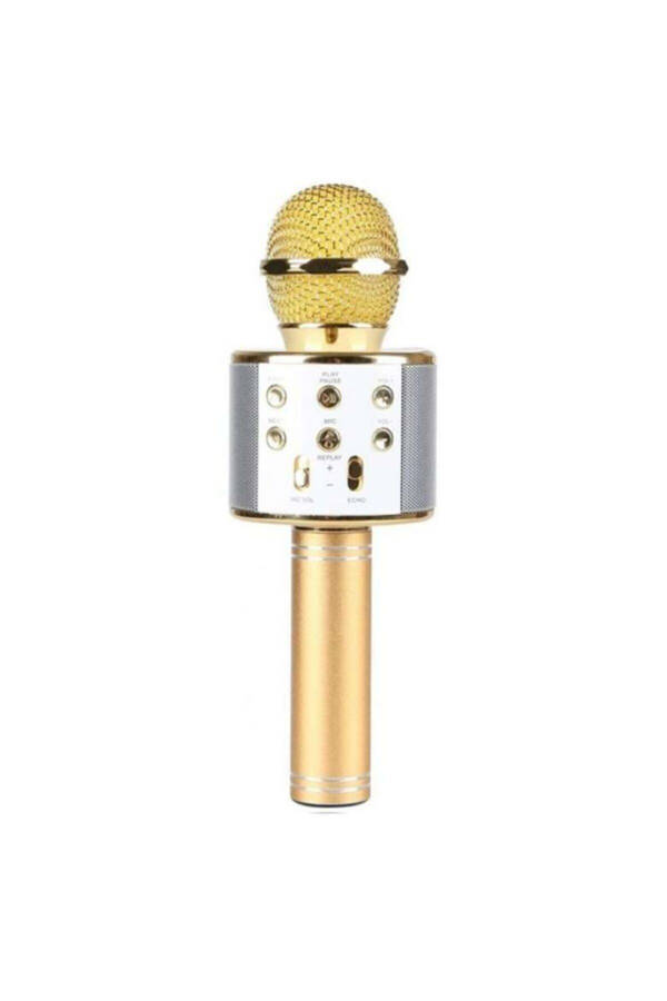 Karaoke Microphone Gold - 1