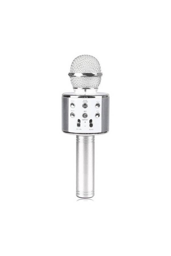 Караоке-микрофон Wster WS-858 с динамиком и поддержкой USB-накопителей. - 1