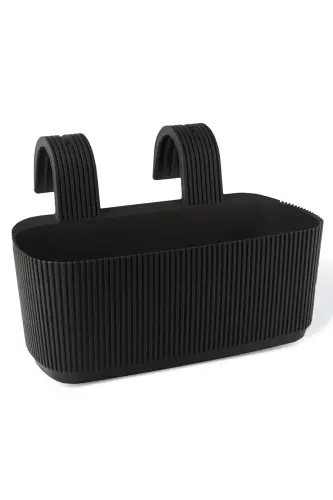 Карасу Пластик 6 штук разноцветных подвесных балконных и настенных горшков Pera - разноцветный - 6