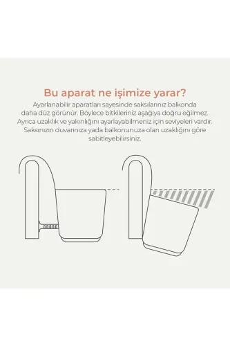 Карасу Пластик 6 штук разноцветных подвесных балконных и настенных горшков Pera - разноцветный - 8