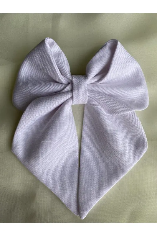 Karbeyaz kurdele toka / henna toka / birde toka / bayram tokası-Beyaz - 4