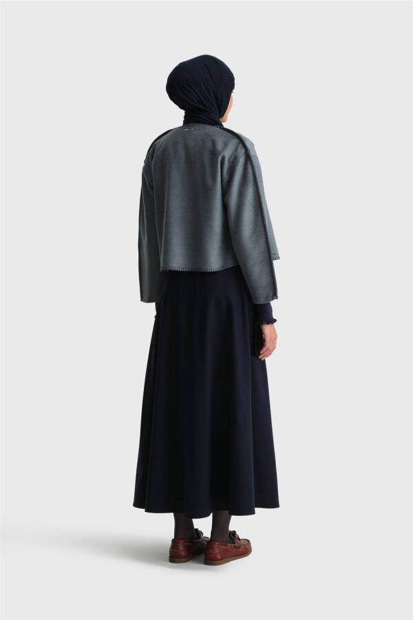 Кардиган Armine Shepherd с отделкой 24K5715 - 6