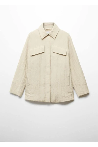 Кардиган с накладными карманами - 3