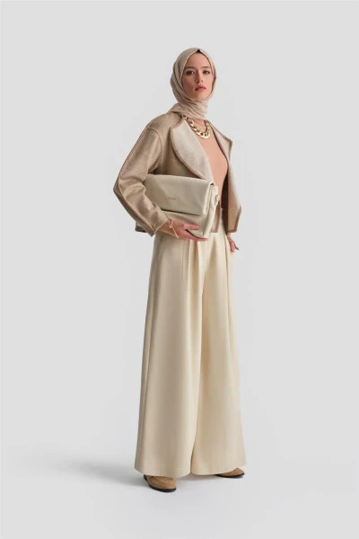 Кардиган с вышивкой Armine Shepherd 24K5715 Бежевый - ARMINE