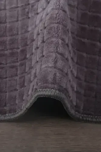 Kare Plus Antratsit 80x150+50x80 Katta O'lchamdagi Hammom Gilamchasi To'plami Sirpanmaydigan Yuviladigan Unitaz To'plami-Antratsit - 3