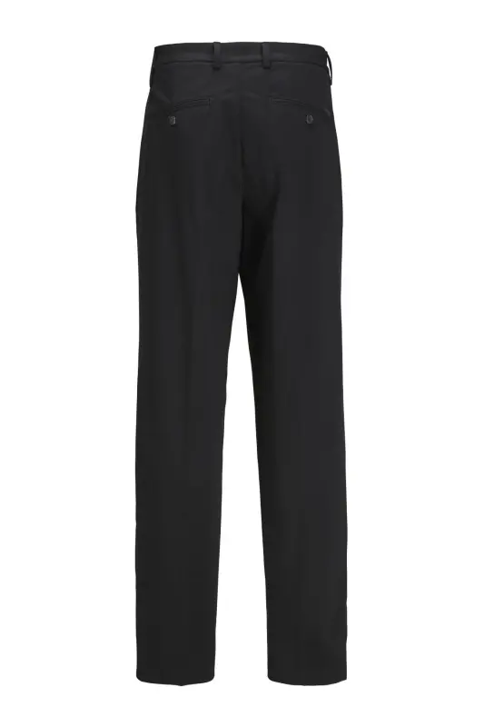 Erkek Rahat Kesim Chino Pantolon - Karl Pierre-Black - 6