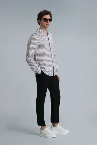 Karl Spor Erkek Chino Pantolon Slim Fit Siyah-Siyah - 3