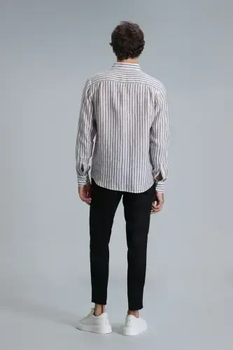 Karl Spor Erkek Chino Pantolon Slim Fit Siyah-Siyah - 6