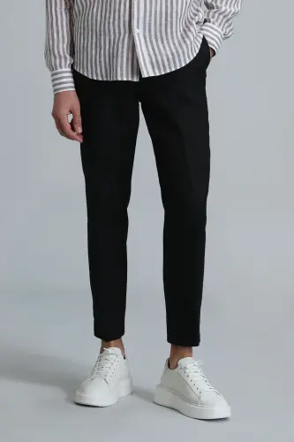 Karl Spor Erkek Chino Pantolon Slim Fit Siyah - Siyah - LUFIAN (1)