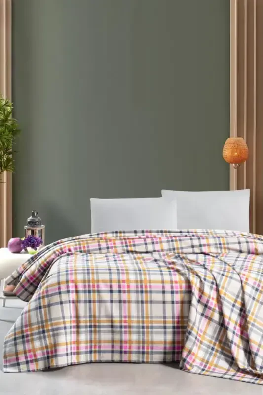 Карла Односпальное Покрывало Пике 170 X 230-Фиолетовый - MULBERRY