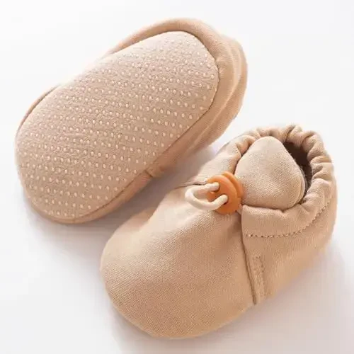 KARUNEL Baby Booties Newborn Infant Shoes Cozy Soft Warm Cotton Boots for Boys Girls - 6