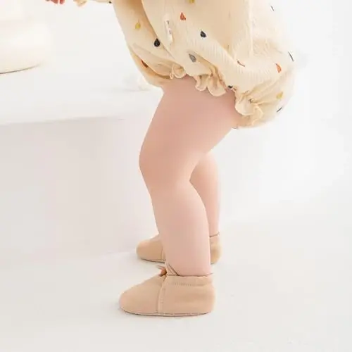 KARUNEL Baby Booties Newborn Infant Shoes Cozy Soft Warm Cotton Boots for Boys Girls - 4