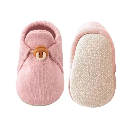 KARUNEL Baby Booties Newborn Infant Shoes Cozy Soft Warm Cotton Boots for Boys Girls - KARUNEL