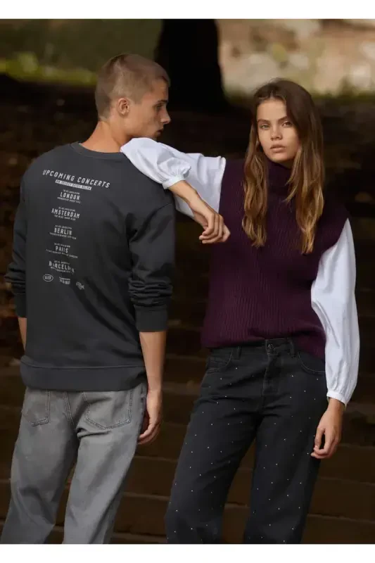 Кашемировый жилет крупной вязки - Эрик - 7