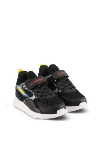Kashı Ktn Erkek Çocuk Sneaker Ayakkabı Siyah / Kırmızı-Siyah / Kırmızı - SLAZENGER (1)