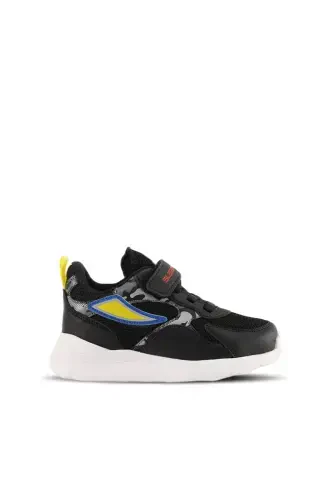 KASHI KTN Çocuk Cırt Cırtlı Siyah / Kırmızı Sneaker-Siyah / Kırmızı - 1